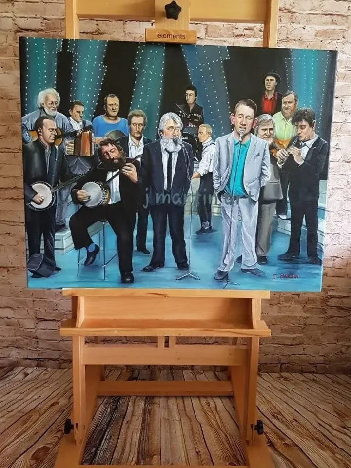 The Dubliners & The Pogues, Irish Music, Shane MacGowan, Ronnie Drew, unframed, unmounted