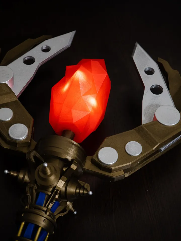 Staff of Fire Cosplay Prop