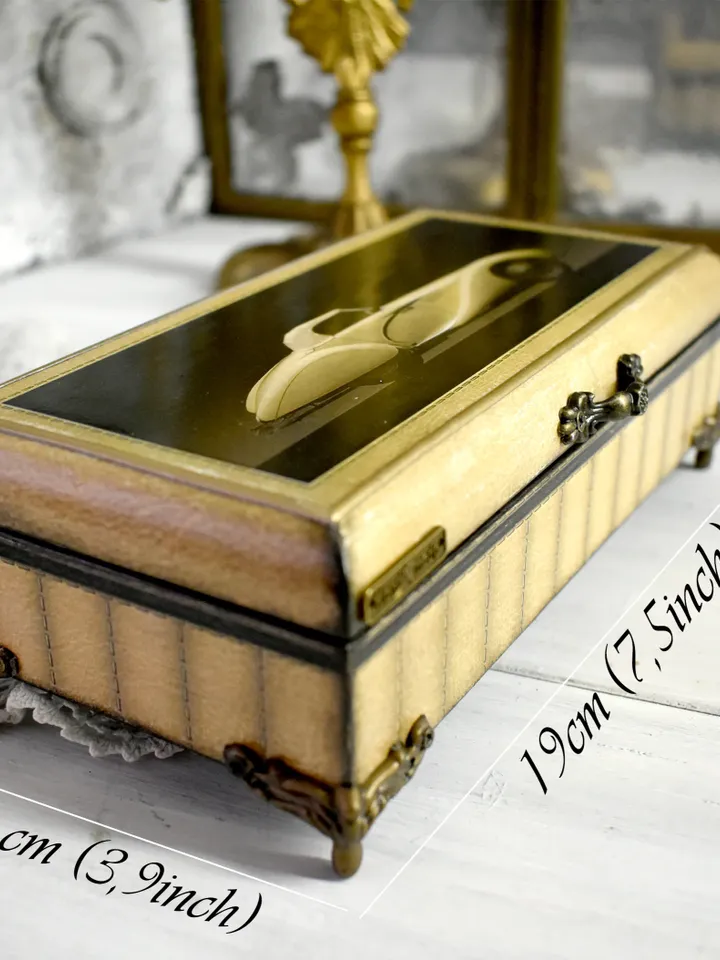 TALBOT banknote box made of solid casket for money or small items