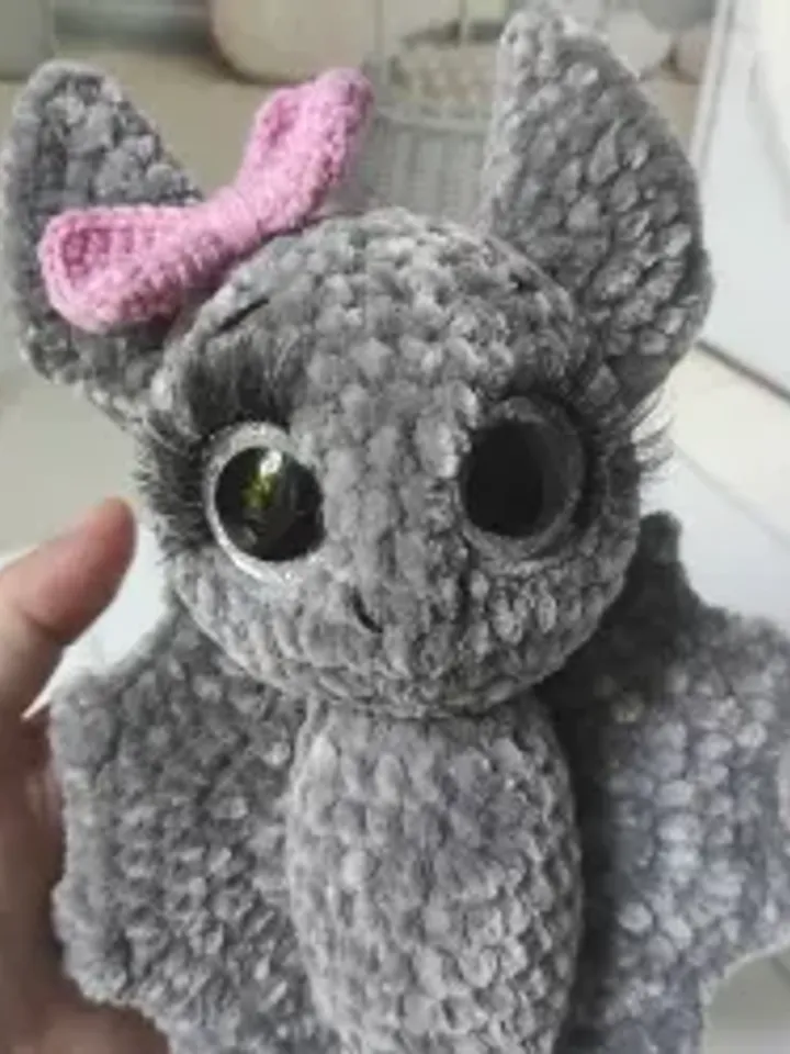 Bat toy for children, bat plush toys, amigurumi bat, crochet bat
