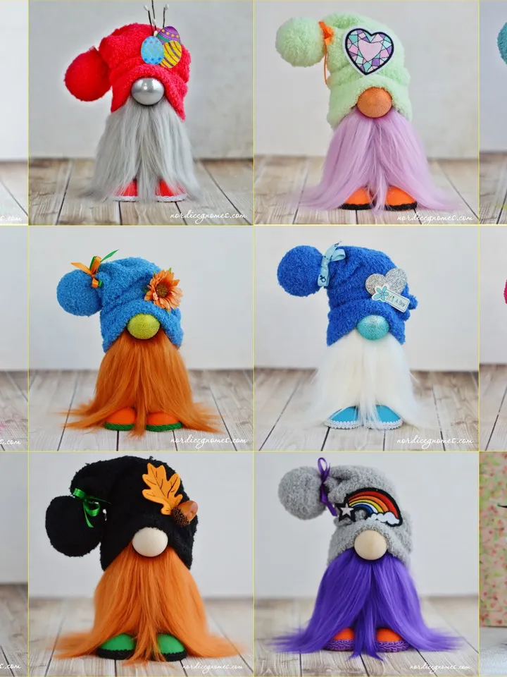 Digital Gnome without Sewing, Video Tutorial Step by Step