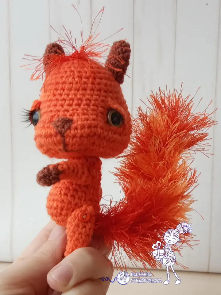 TUTORIAL: Kawaii style Baby Squirrel cuties crochet pattern*