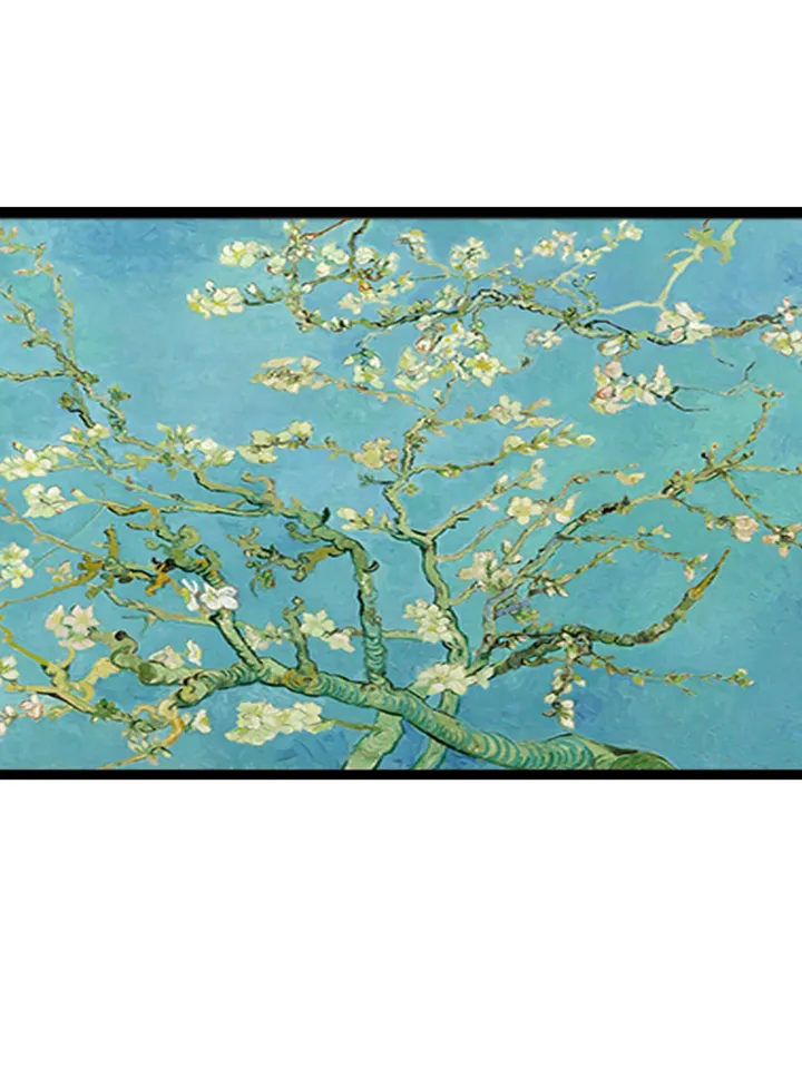 Vincent van Gogh Almond Blossoms Print on Canvas , Floating Frame Option, Modern Wall Art, Extra Large Canvas Wall Art