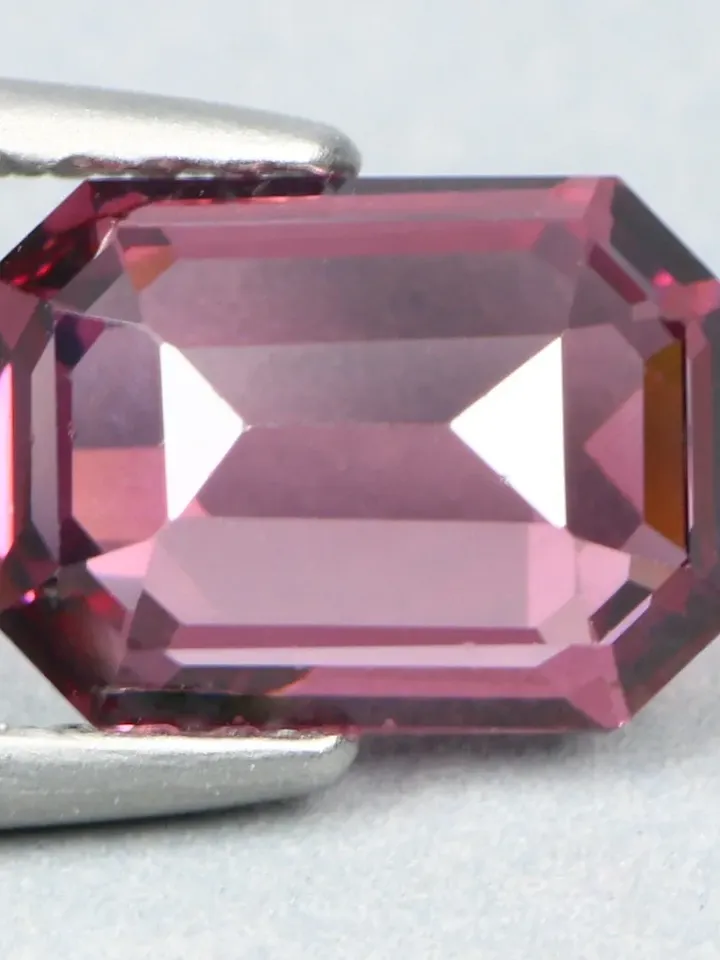1.60 CT Fabulous Pinkish Purple Color 100% Natural Malaya Garnet From Tanzania