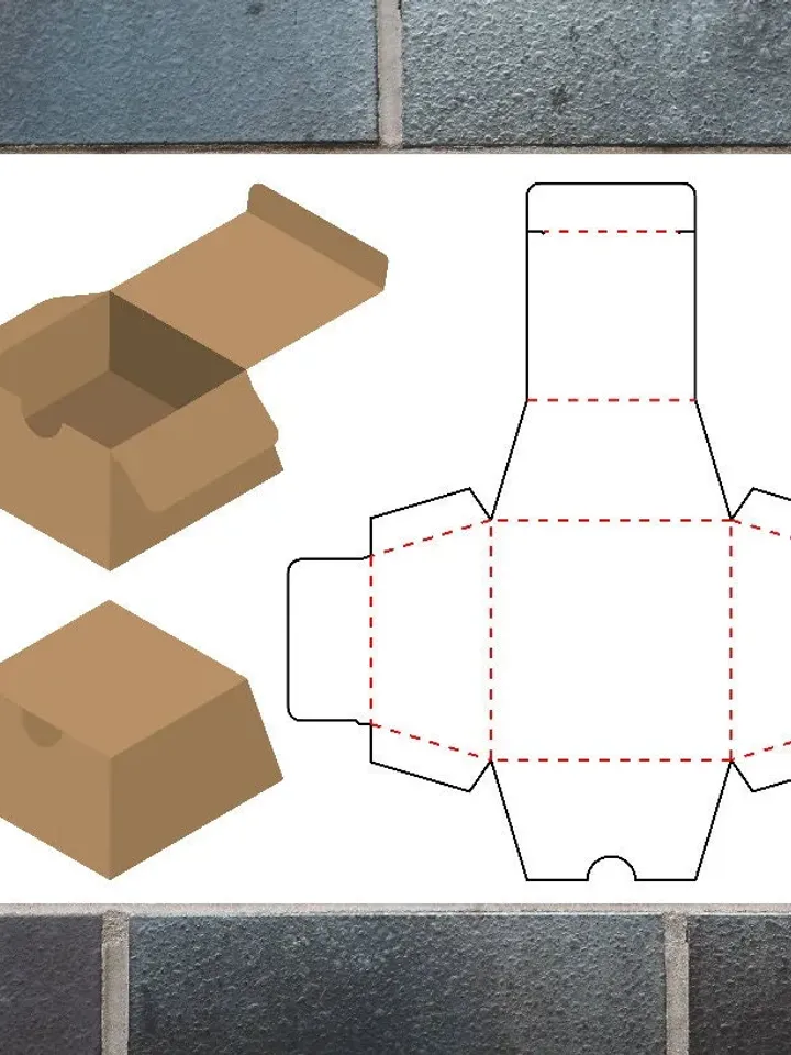 Box template Gift box SVG Party Favour Box Cricut Box PDF printable pattern Instant download box gift package paper pattern
