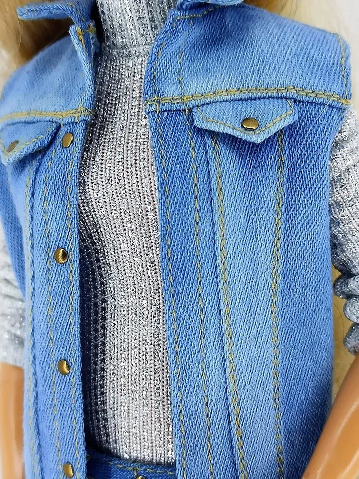 Denim set for Barbie Tall doll and other similar dolls