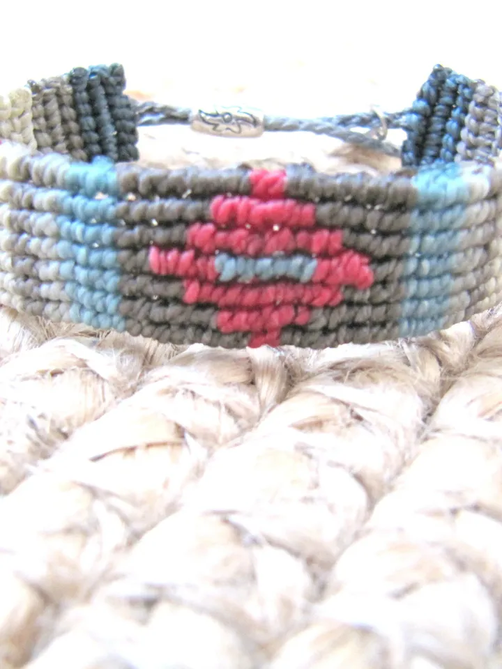 Macrame bracelet, knot bracelet, hippie bracelet, boho bracelet, ethnic jewelry, macrame jewelry, women bracelet, unisex bracelet, gift