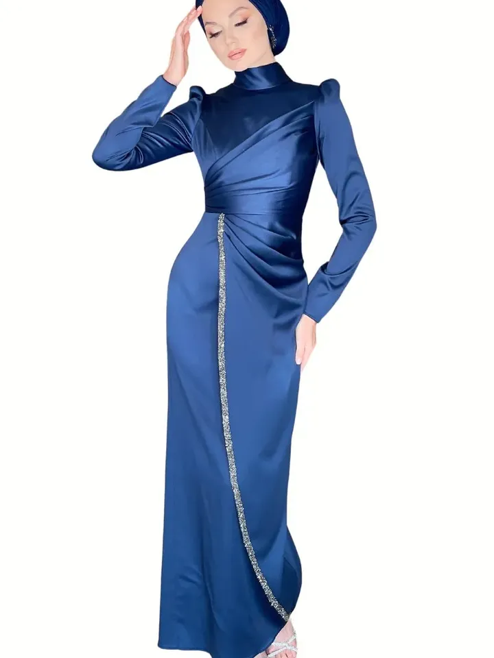 AHUNARE HIJAB - Wedding Dress, Muslim Evening Gown, Nikah, Islamic Wedding, Engagement, Bridesmaid
