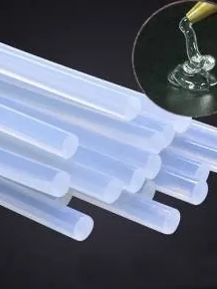 10pcs Mini Hot Glue Sticks Clear Small Glue Gun Supplies Hot Melt Adhesive Stick Wholesale DIY Craft Repair Tools