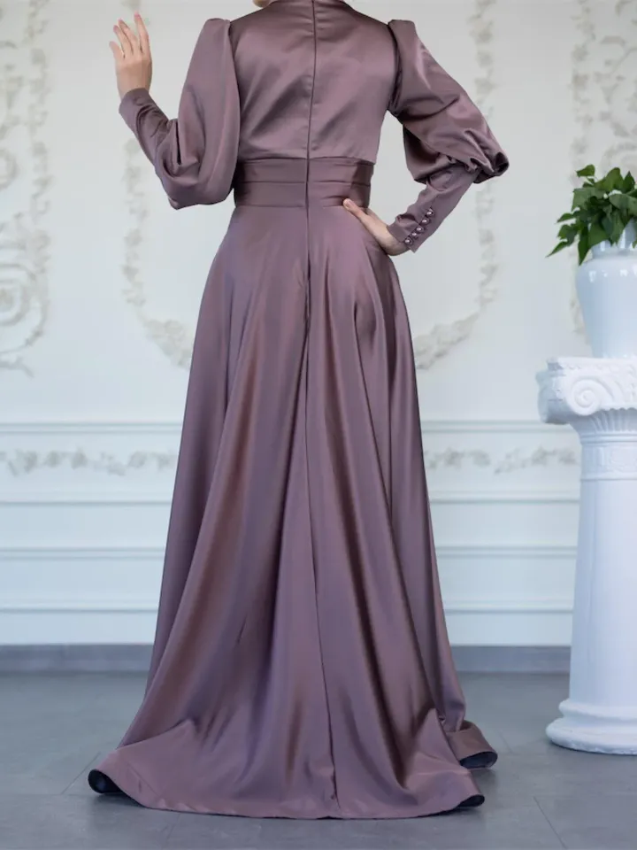 AHUNARE HIJAB - Bridesmaid Dress, Muslim Evening Dress, Nikah, Islamic Wedding, Engagement, Bridesmaid, , Prom Dresses, Long Dress,