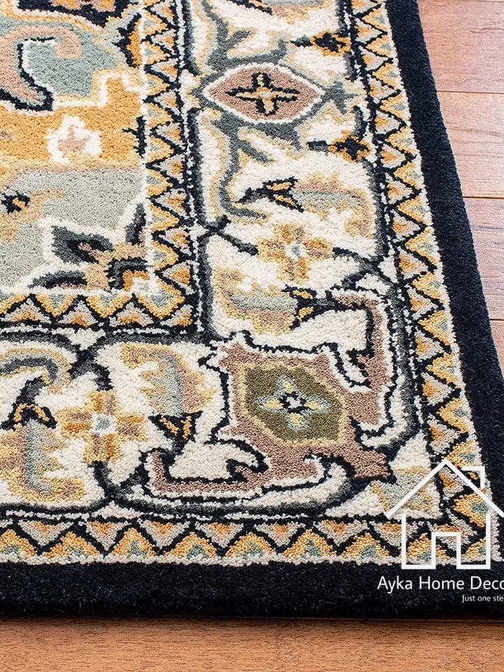 Ayka Persian Handmade Tufted 100% Fine wool Trending carpets and rugs for Living Room and for kids room / Modern Persian Rug / Christmas Rug