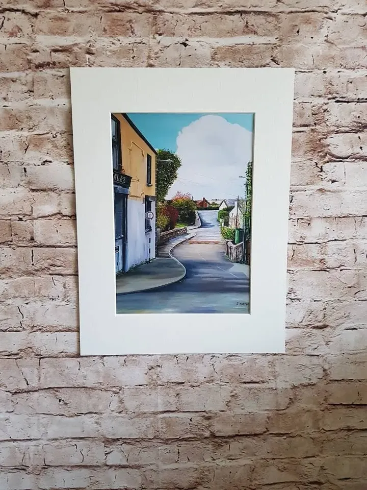 View from Windy Arbour, Dundrum, Milltown, Farrenboley (2019), unmounted, unframed
