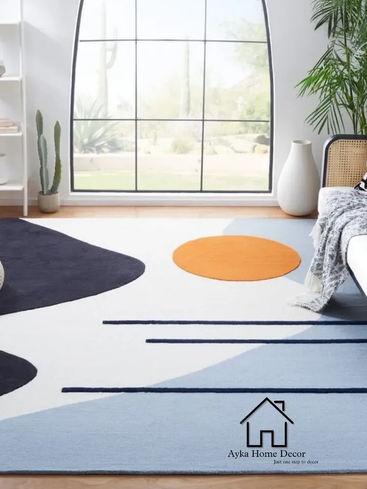 Vintage Hand Tufted 100% Pure Woolen Area Rug For Hall Kitchen Living Room Bed Room Bath Room Dining Room Kids Room Carpet / Christmas