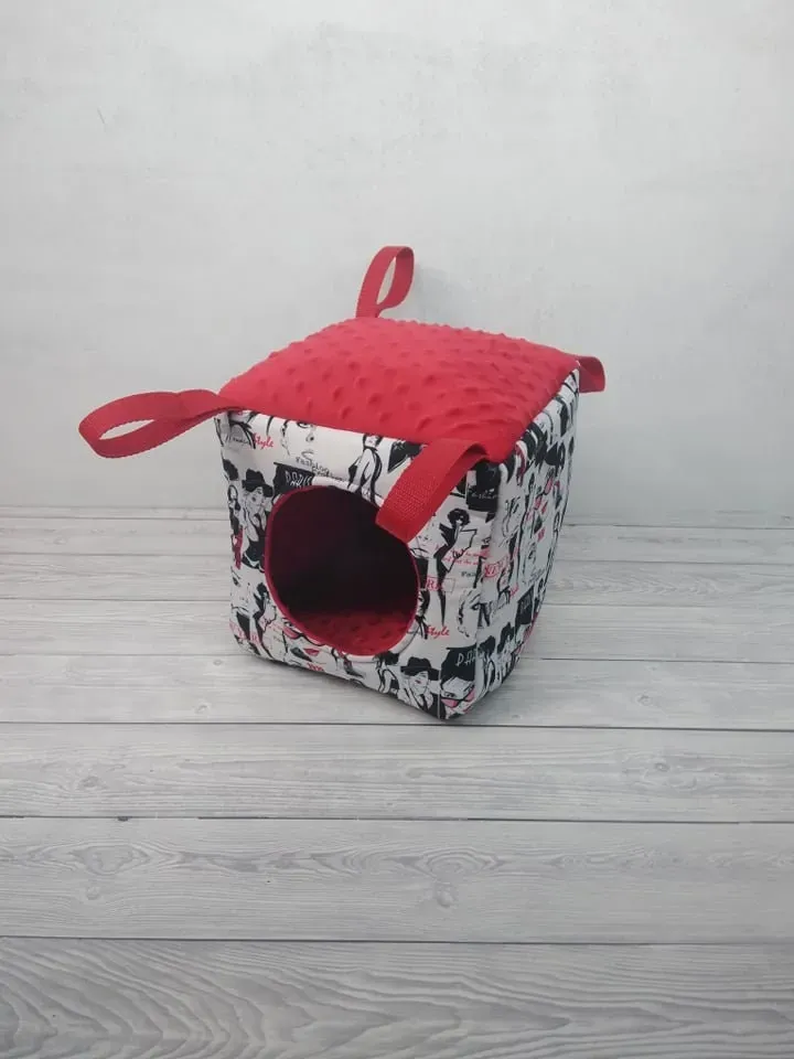 Chinchilla hammock set, ferret hammock set, guinea pig hammock set, guinea pig tunnel, rat cage accessories, guinea pig bed