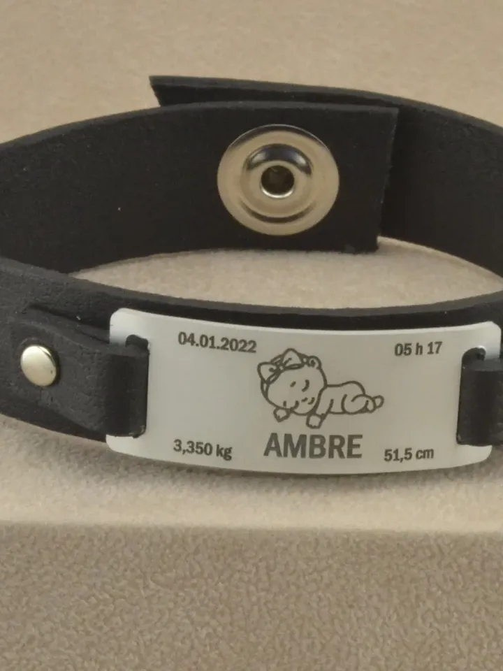 Personalized Gifts for Men, Actual Handwriting Gift for Him, Men Handwritten Jewelry, Wide Leather Cuff, Signature Bracelet Memorial