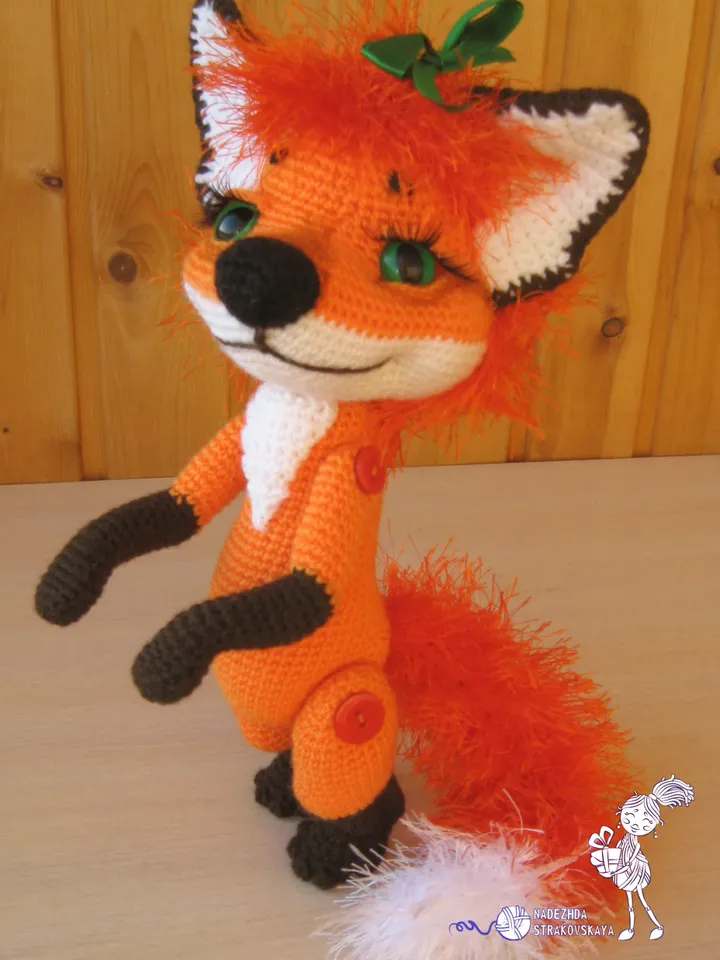 Tutorial: Lisaveta The Fox crochet pattern
