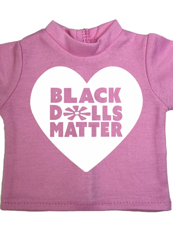 Black Dolls Matter® 18-inch Doll Tee Shirt