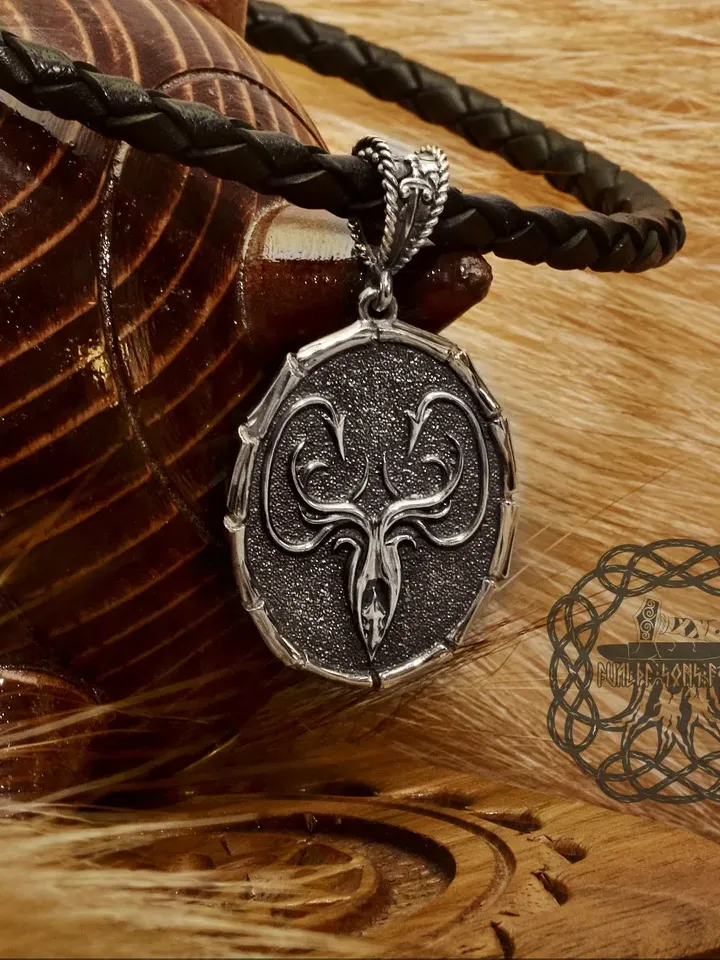 Greyjoy House Pendant, Game of Thrones Pendant, Game of Thrones Jewelry, Sterling Silver Pendant, Greyjoy House Amulet, We do not sow