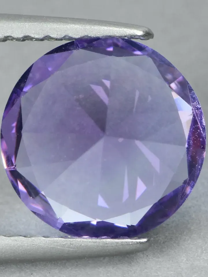 2.30 CT Flawless Mind Blowing 100%  Natural  Purple Amethyst From Bolivia