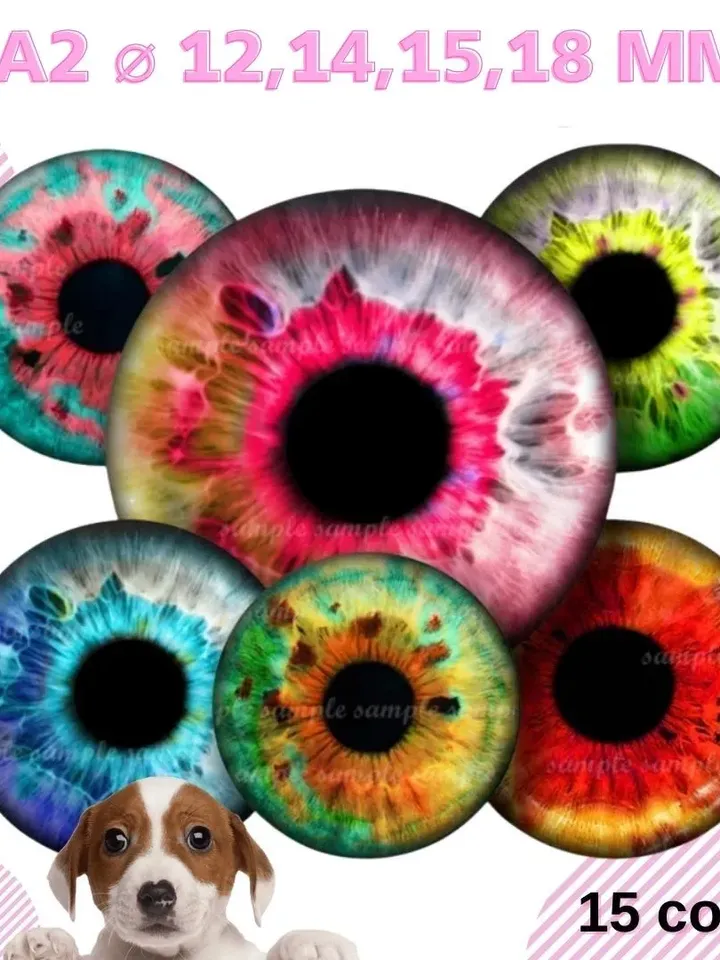 Doll Eyes, Realistic Irises Download, Digital eyes Collage, Sheets Printable, Realistic Eyes , Blythe Doll Eyes