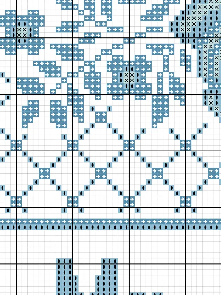 Wedding cross stitch pattern. DIY. Border cross stitch. Anniversary cross stitch.