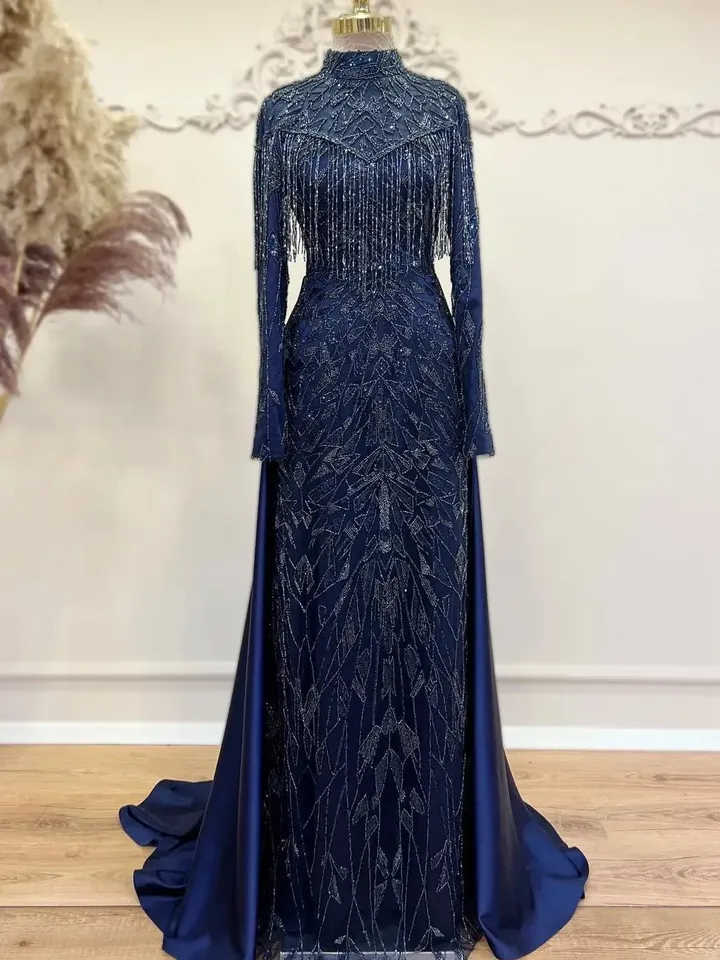 AHUNARE HIJAB - Wedding Dress, Muslim Evening Gown, Nikah, Islamic Wedding, Engagement, Bridesmaid