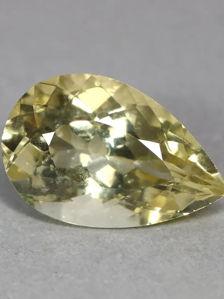 3.65 CT Eye-Catching Fire Unheated 100% Natural Golden Yellow Beryl From Brazil