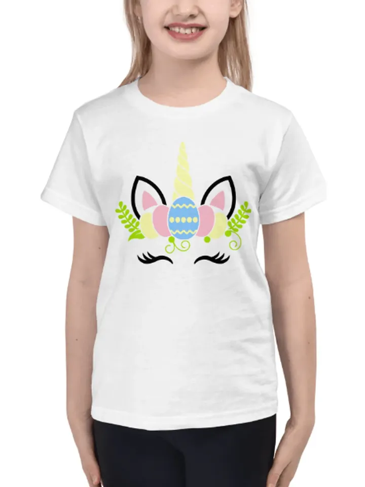 Easter  Unicorn Egg Spring Flowers Petunia Petals Girl Easter digital design Cricut svg dxf eps png ipg pdf, cut file