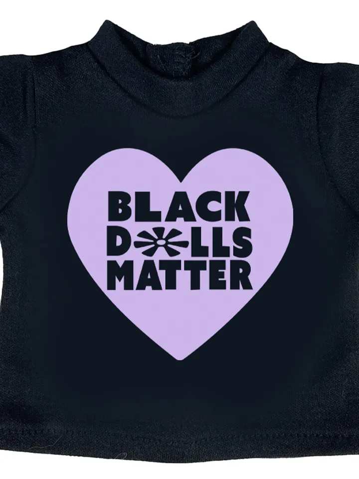 Black Dolls Matter® 18-inch Doll Tee Shirt