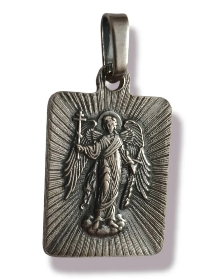 St Ambrose of Optina Orthodox icon medallion plated with silver free shipping