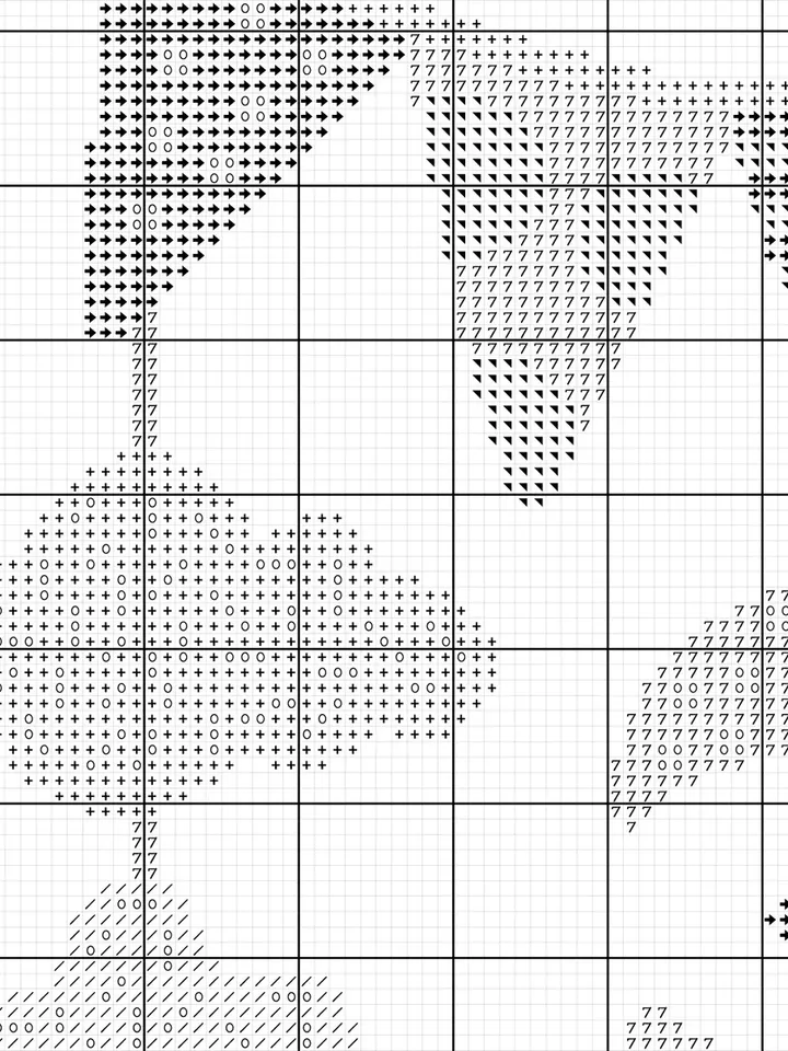 Nursery Cross Stitch Pattern. Baby Cross Stitch pattern.
