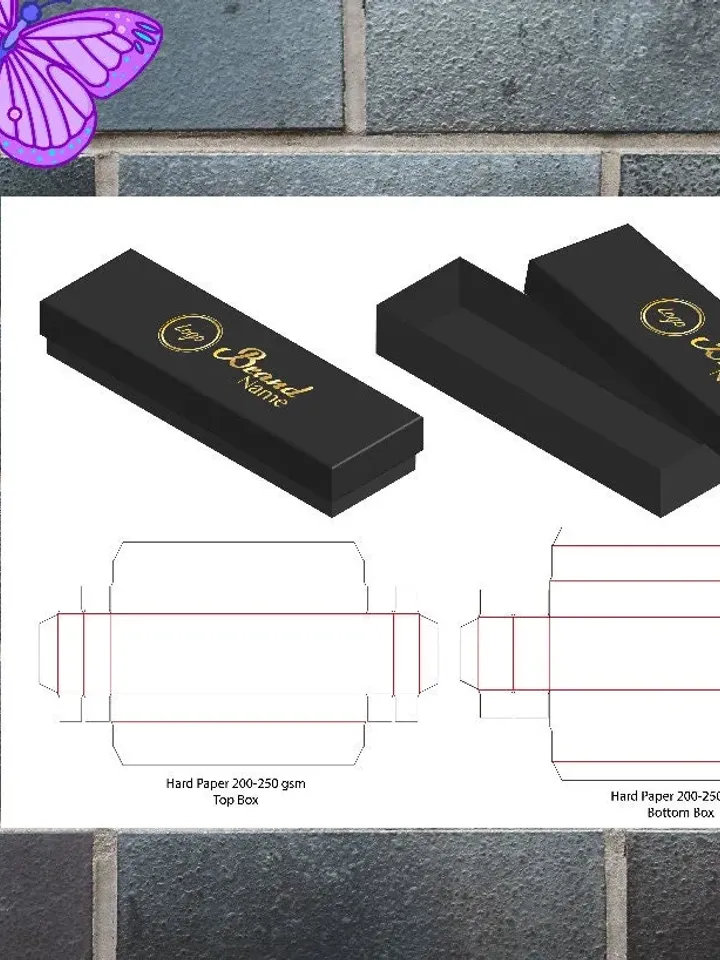 Box template Gift box SVG Party Favour Box Cricut Box PDF printable pattern Instant download box gift package paper pattern