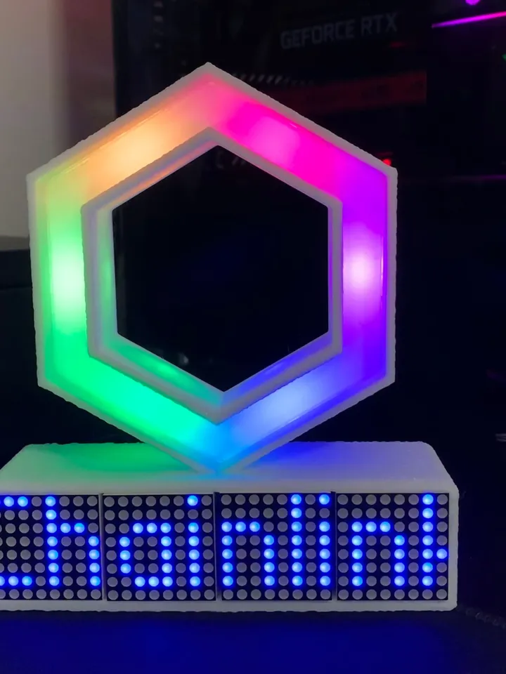 CHAINLINK Crypto Coin Price Ticker Display