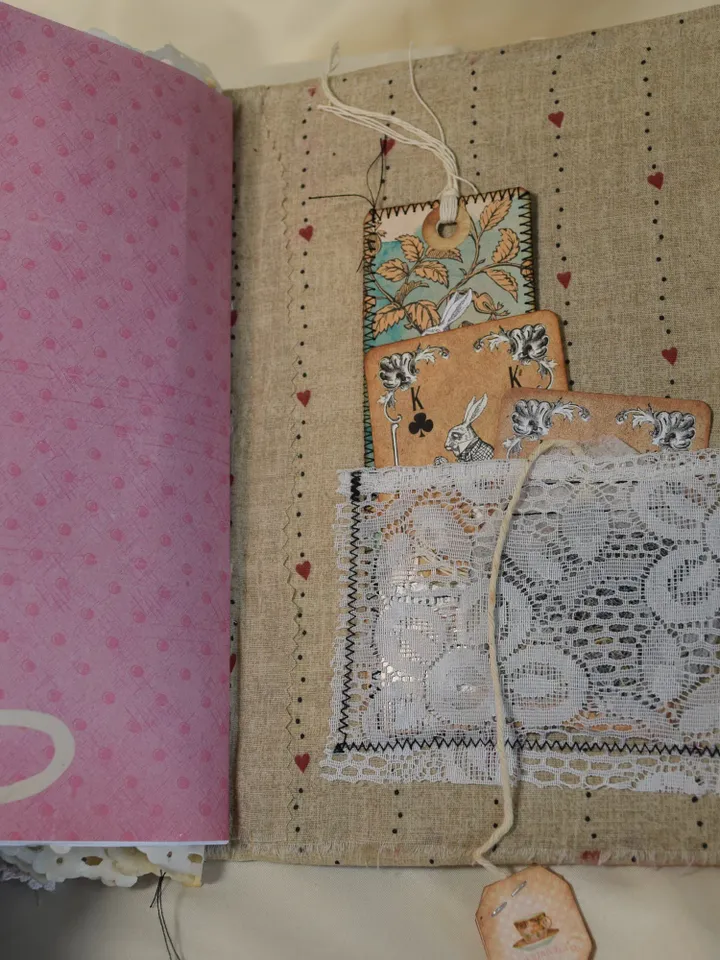 Themed Junk Journal "Alice"-Personal Journal-Diary