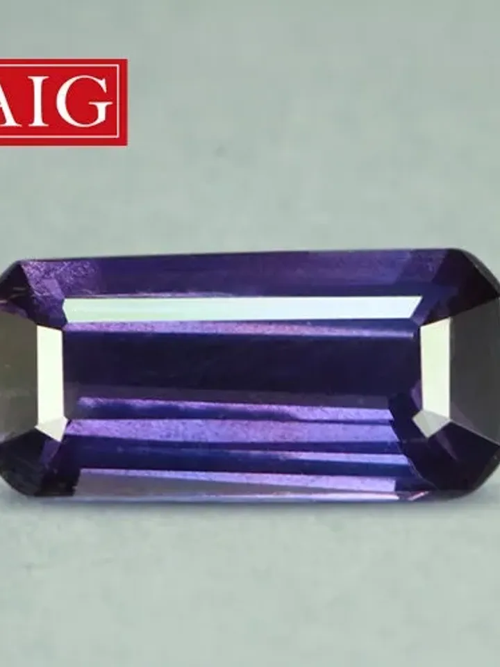 1.06 CT AIG Certified Exclusive Unheated 100% Natural Purple Sapphire Madagascar