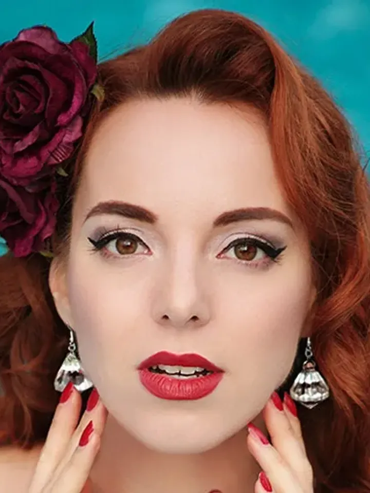 Princess Diamonds - Boucles d'Oreilles - Diamants de Princesse - Bijoux Retro Glam - Bijoux de Bal Prom - Bijoux Diams - Glitter Paradise®