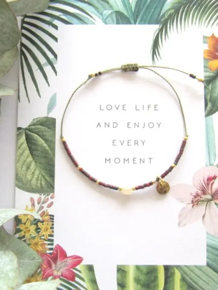 Miyuki bracelet and gift Card/Dainty & Beaded Tiny beads/Miyuki bracelet, friendship bracelet with freshwater pearl, Miyuki bracelets