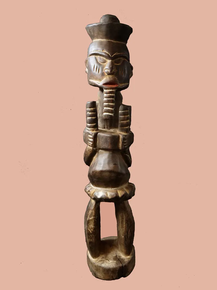 Oron Tribal Sculpture Africa Art