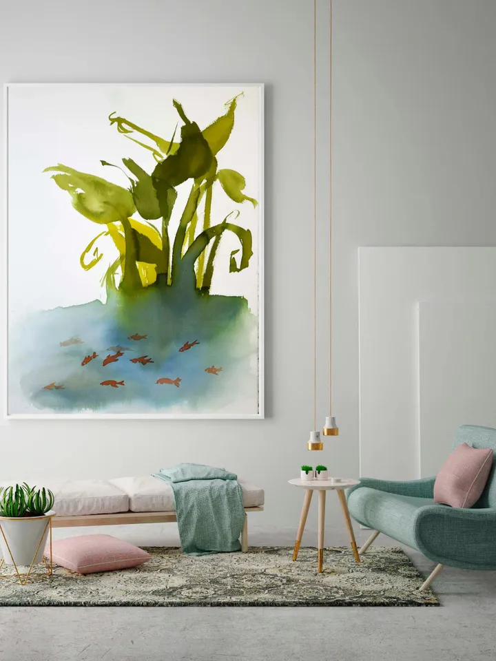 Botanical Watercolor Painting, Watercolor Paints, Small watercolor painting, Botanical Art, Botanical Wall Art, Flower painting, Watercolor