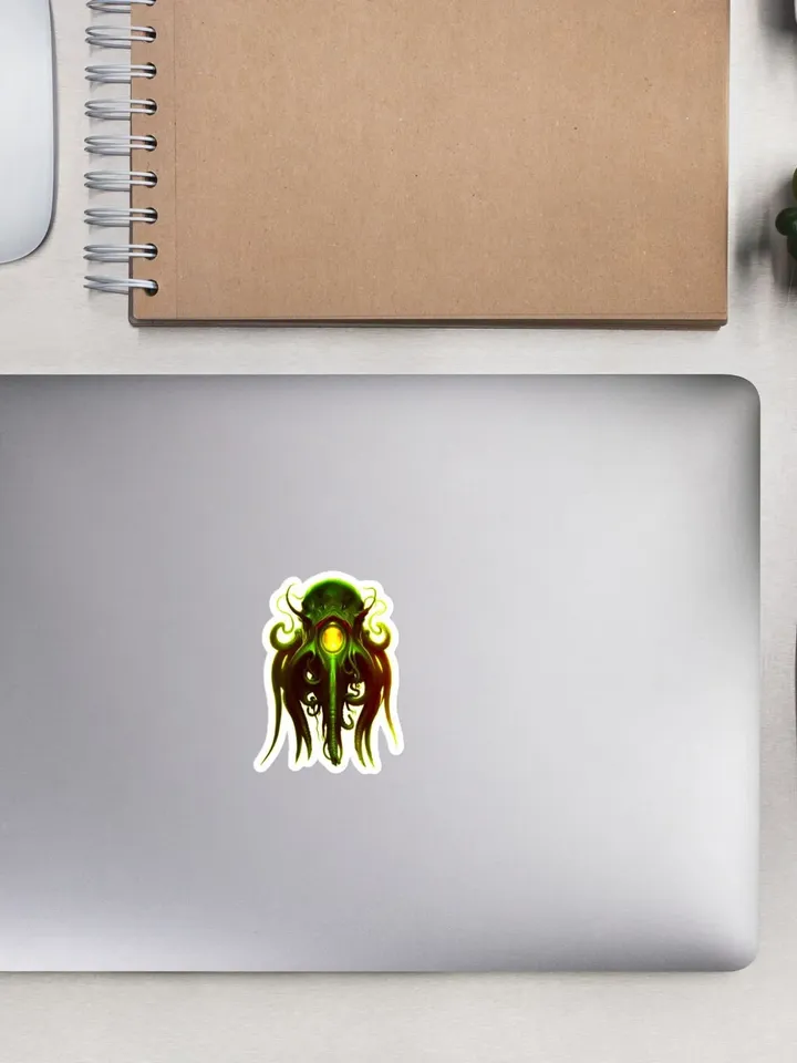 The Deep Ones Kiss-Cut Sticker | HP Lovecraft Vinyl Sticker, Glossy Sticker, Call of Cthulhu Merch, Tabletop Roleplaying Accessory