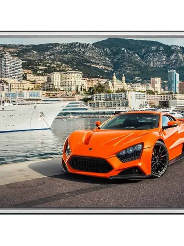 Sport Car picture Print on Canvas , Floating Frame Option, Modern Wall Art, Extra Large Canvas Wall Art