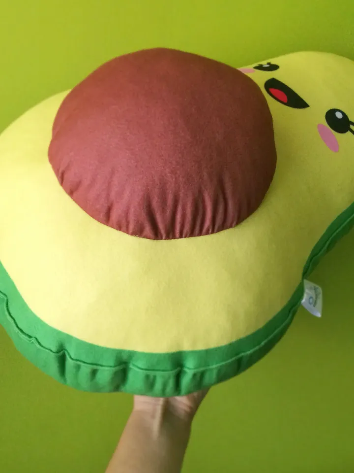 Avocado Pillow / Avocado kawaii / Kawaii Cute / avocado cute / Avocado Gift / kawaii pillow / food pillow