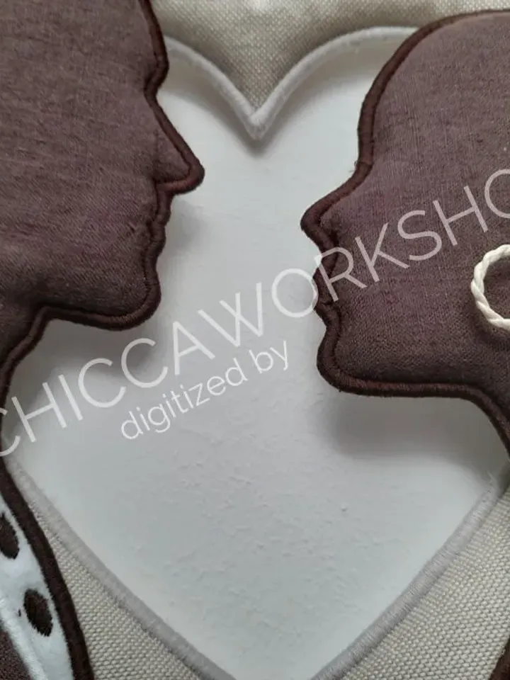ITH Valentine Garland - Ricamo a macchina con tutorial