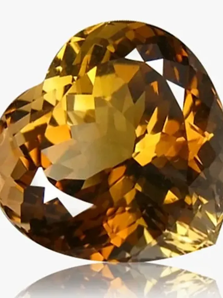 18.50 Ct Sensational Rare Beautiful 100% Natural Imperial Color Champagne Topaz Gemstone