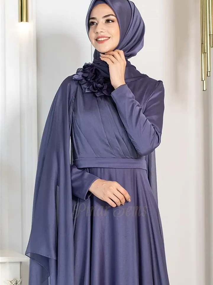 AHUNARE HIJAB - Wedding Dress, Muslim Evening Gown, Nikah, Islamic Wedding, Engagement, Bridesmaid