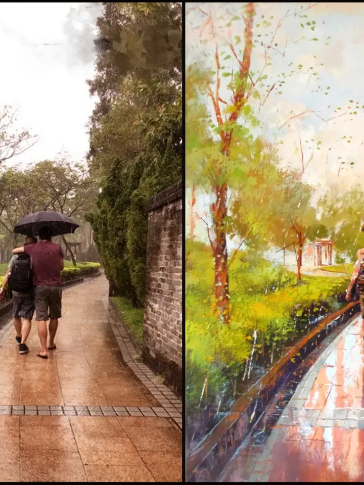 Painting from Photo, Original Oil Painting from YOUR Photo, Figurative Painting by "Walperion"