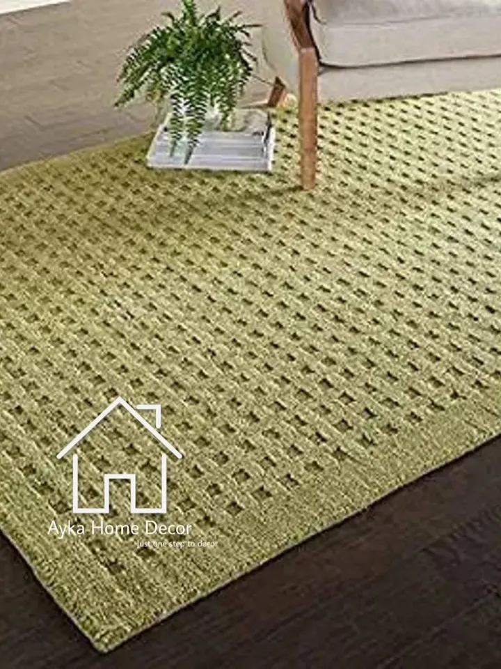 Ayka HandMade Tufted 100% Fine wool Trending carpets and rugs for Living Room and for kids room / Office Rugs / Hall Rugs / Christmas Gifts