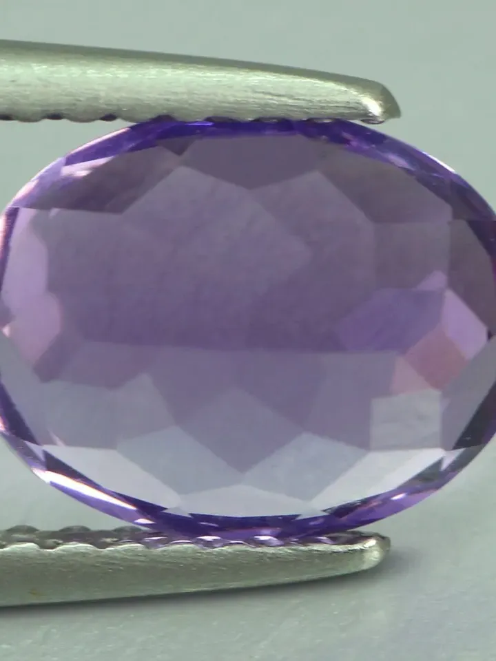 2.10 CT Flawless Sparkling 100% Natural AAA Grade Color Purple Amethyst From Bolivia