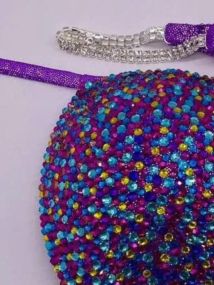 Competition Figure Suit with Crystals/Competition Suit/Posing Suit/Rhinestone Fitness NPC,IFBB,WBFF