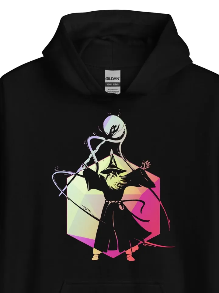 DnD Dice Wizard Hoodie | Unisex Lord of the Rings Sweatshirt, Middle-Earth Hoodie, Tolkien Shirt, Balrog Sweater, Tolkien Warm Pullover